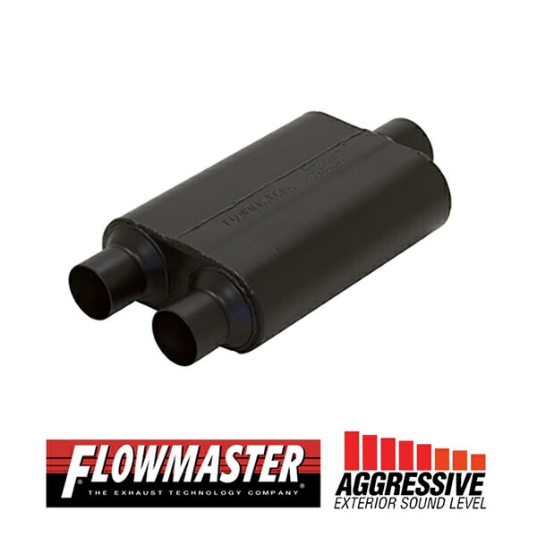 FLOW MASTER / フローマスター スーパー 44 マフラー 409S #8425453 Dual in 2.50