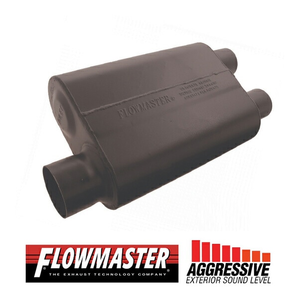 FLOW MASTER / フローマスター スーパー 44 マフラー #9430462 Offset in 3.00