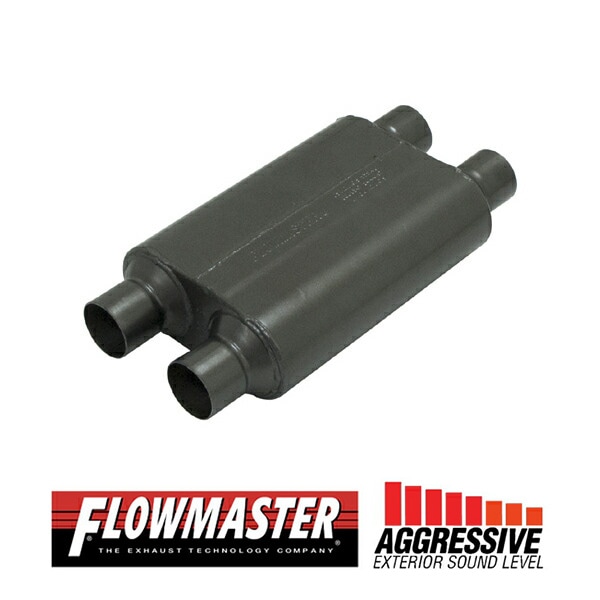 FLOW MASTER / フローマスター スーパー 44 マフラー 409S #8425454 Dual in 2.50