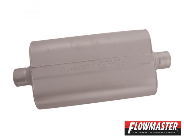 FLOW MASTER / フローマスター スーパー 50 マフラー #52555 Center in 2.50