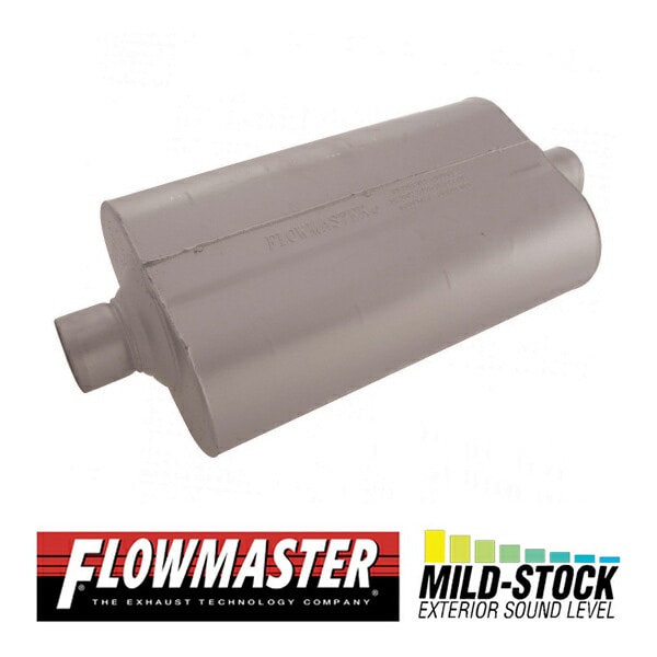 FLOW MASTER / フローマスター スーパー 50 マフラー #52555 Center in 2.50