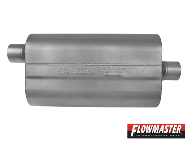 FLOW MASTER / フローマスター スーパー 50 マフラー 409S #852556 Offset in 2.50