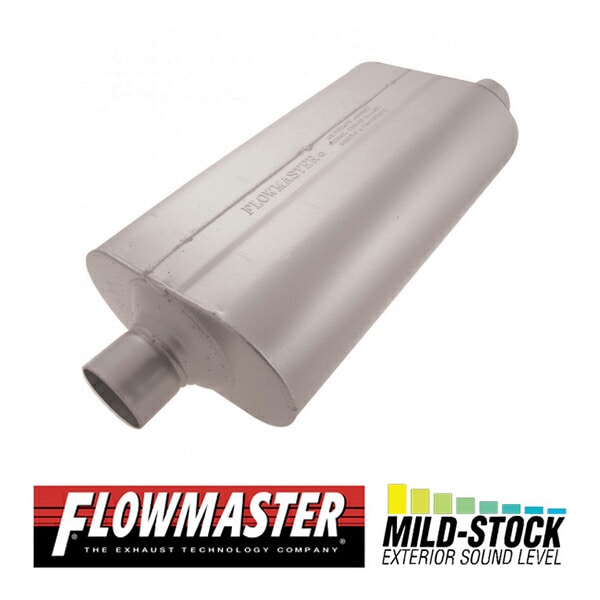 FLOW MASTER / フローマスター スーパー 50 マフラー #52557 Center in 2.50