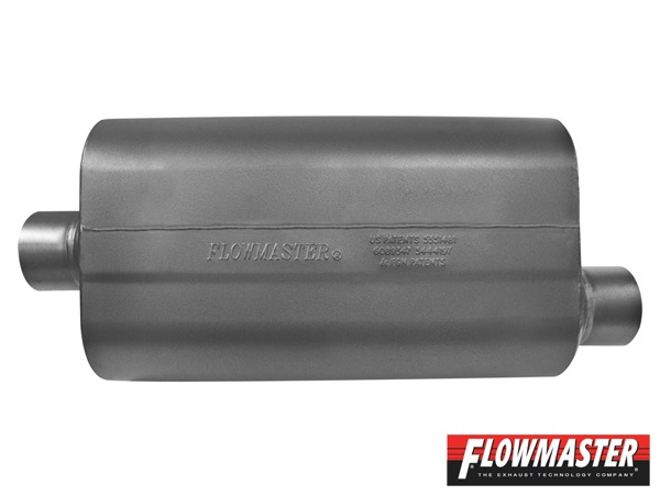 FLOW MASTER / フローマスター スーパー 50 マフラー 409S #853057 Center in 3.00