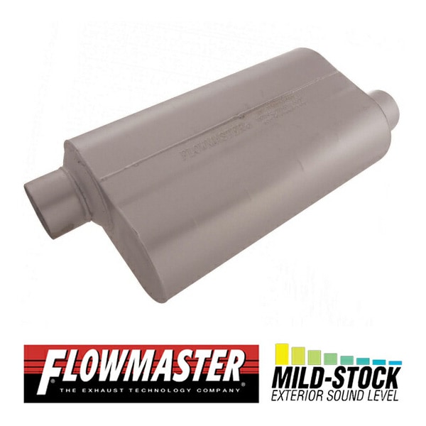 FLOW MASTER / フローマスター スーパー 50 マフラー #53058 Offset in 3.00
