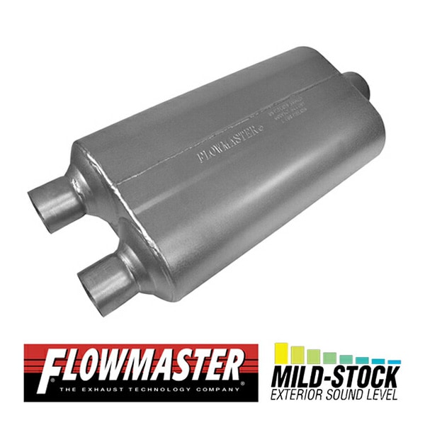FLOW MASTER / フローマスター スーパー 50 マフラー 409S #8524553 Dual in 2.25