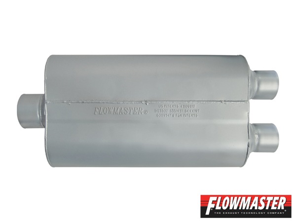 FLOW MASTER / フローマスター スーパー 50 マフラー #530552 Center in 3.00