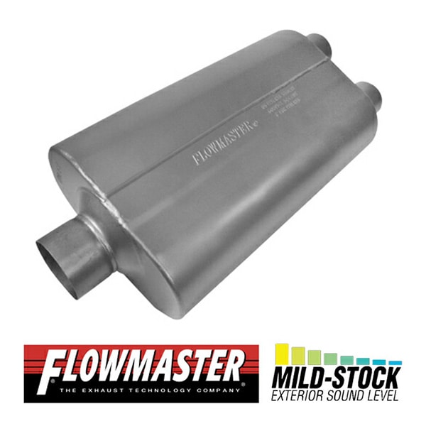 FLOW MASTER / フローマスター スーパー 50 マフラー 409S #8530552 Center in 3.00