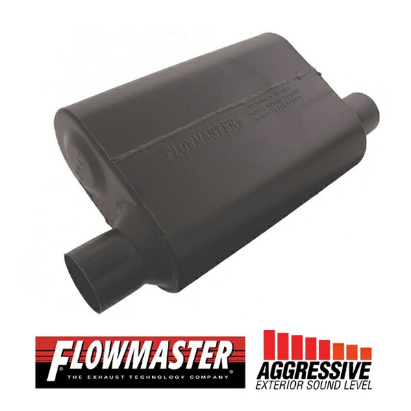 FLOW MASTER / フローマスター スーパー 44 マフラー #942549 Offset in 2.50