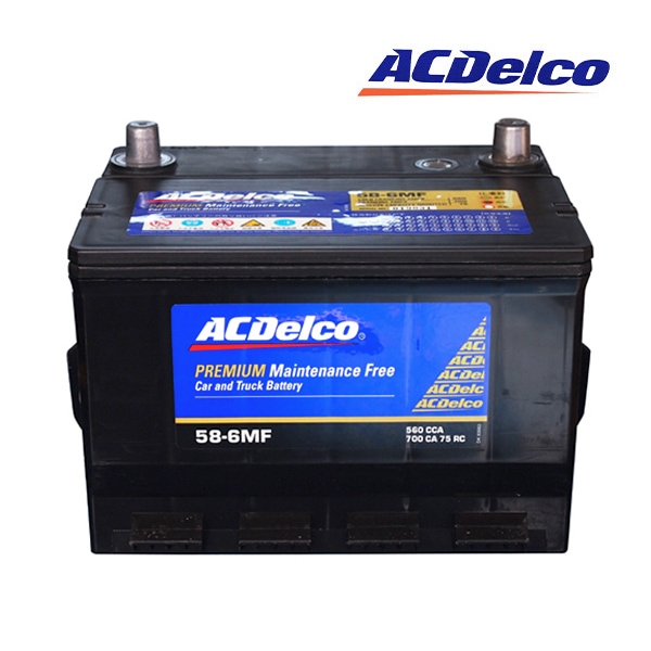 日本正規品】AC DELCO ACデルコ アメリカ車用 バッテリー 58-6MF