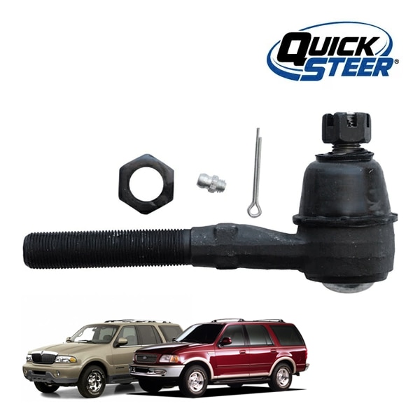 【QUICK STEER 正規品】タイロッドエンド インナー 3369T 左側 1個 97-02y フォード エクスペディション F-150 | 98-02y リンカーン ナビゲーター クイックステアー