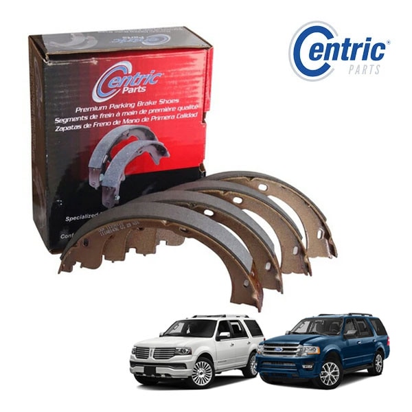 【Centric 正規品】03-17y リンカーン ナビゲーター 3.5L 5.4L フォード エクスペディション 3.5L 4.6L 5.4L サイドブレーキシュー PREMIUM 1台分 左右セット パーキングブレーキシュー 111.08110