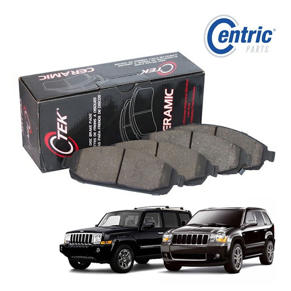 【Centric 正規品】ジープ JEEP 05-10y グランドチェロキー 06-10y コマンダー フロントブレーキパッド C-TEK セラミック 1台分 左右セット 103.10800
