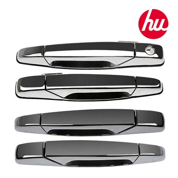 ドアハンドル(クローム) 4PC/純正タイプ （07-14y タホ、サバーバン、アバランチ、ユーコン、ユーコンXL、ユーコンデナリ、エスカレード 他）
