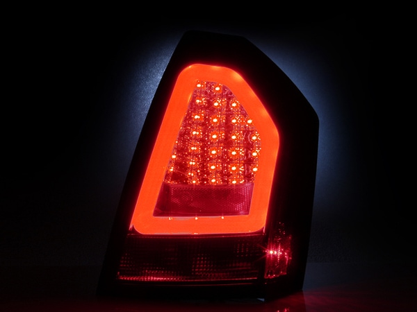 2008-2010y クライスラー 300C LEDファイバーテール (スモーク/300S