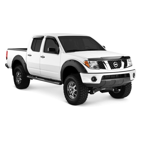 【BUSHWACKER 正規品】 05-11y トヨタ タコマ オーバーフェンダー/ポケットスタイル マットブラック フェンダーフレア 1台分セット 31925-02 ブッシュワーカー