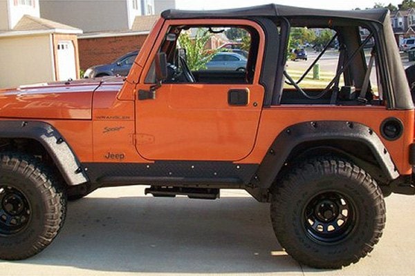 BUSHWACKER 正規品】 ジープ TJ ラングラー オーバーフェンダー