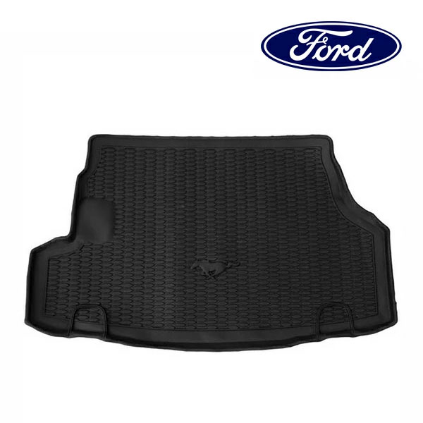 フォード純正 10-14y FORD マスタング サブウーファー無し車 リア カーゴマット ラゲッジマット カーゴライナー トランクマット ロゴ入
