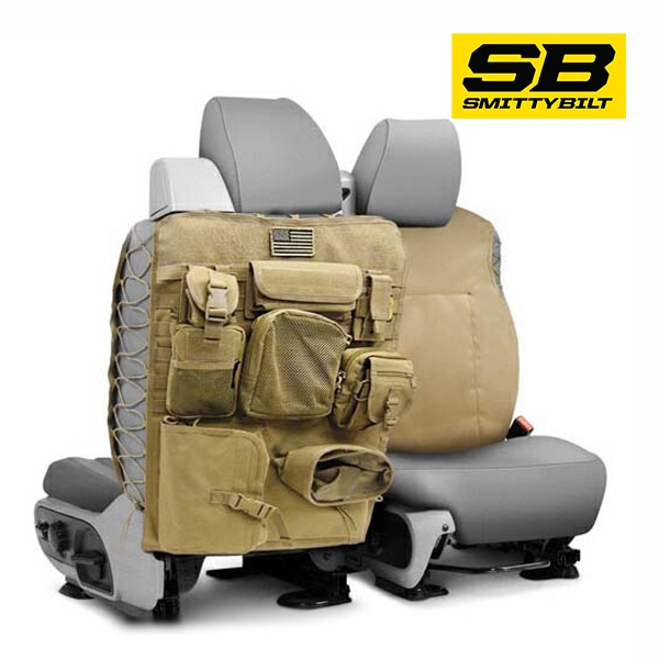 Smittybilt 汎用 シートカバー G.E.A.R フロント/2PC(ベージュ) 5661324