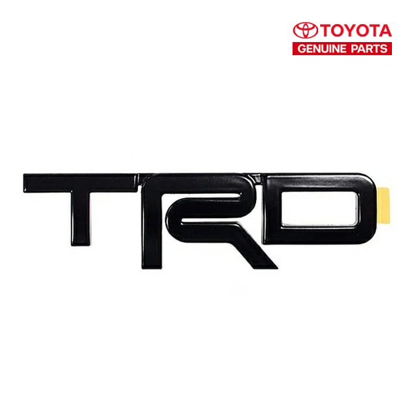 トヨタ純正 汎用 エンブレム TX Baja TRD ブラック （FJクルーザー、タンドラ、プリウス、シエナ 他）