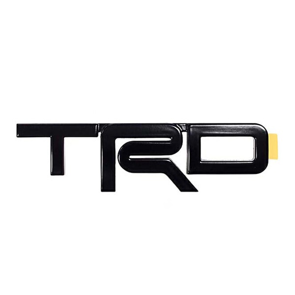 トヨタ純正 汎用 エンブレム TX Baja TRD ブラック （FJクルーザー、タンドラ、プリウス、シエナ 他）