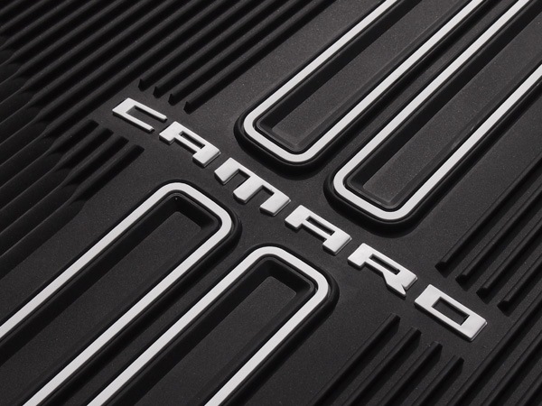 2016y- シボレー カマロ GM純正 ロゴ入り カーゴエリアマット/カーゴマット(ラバー)