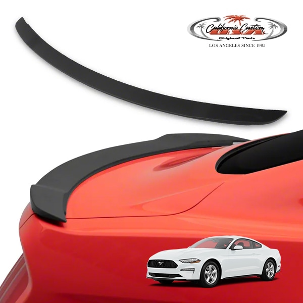 カリフォルニアカスタム 15-23y フォード マスタング リアスポイラー トランクスポイラー ペイントタイプ 未塗装品 純正タイプ