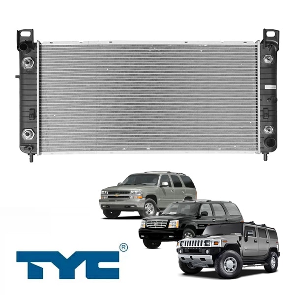 【TYC 正規品】ラジエター ラジエーター 2370 冷却 コア クーリング クーラント 00-13y タホ ユーコン サバーバン | 99-13y シルバラード | 02-09y エスカレード | 03-09y ハマー H2 他