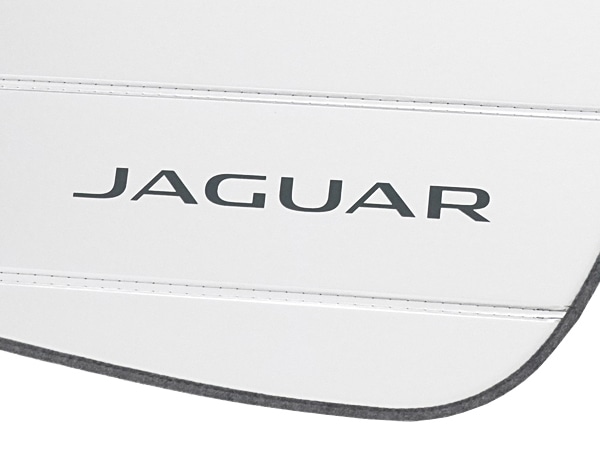 USジャガー純正 専用設計 JAGUAR ロゴ入 サンシェード 吸盤不要