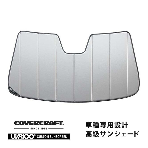 【CoverCraft 正規品】 専用設計 サンシェード シルバー 吸盤不要 折りたたみ式 MASERATI マセラティ レヴァンテ MLE30系 カバークラフト ［真夏もへたらない3層構造で断熱効果抜群］ 
