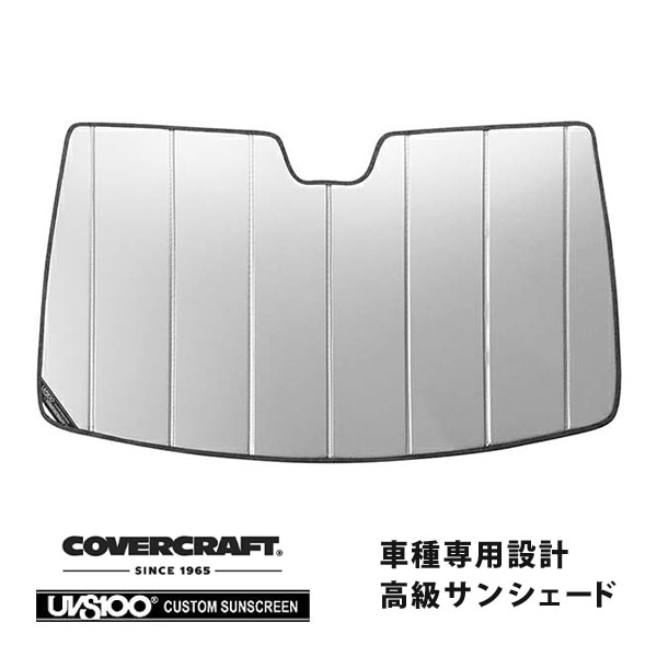 【CoverCraft 正規品】 専用設計 サンシェード シルバー 吸盤不要 折りたたみ式 16y- TESLA テスラ モデルX 75D 100D カバークラフト ［真夏もへたらない3層構造で断熱効果抜群］ 