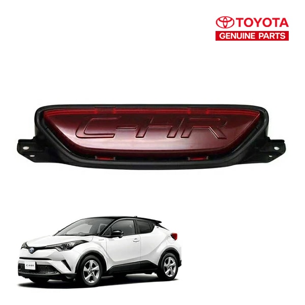 USトヨタ純正 C-HR CHR ロゴ入り リアバンパーガーニッシュ/リア