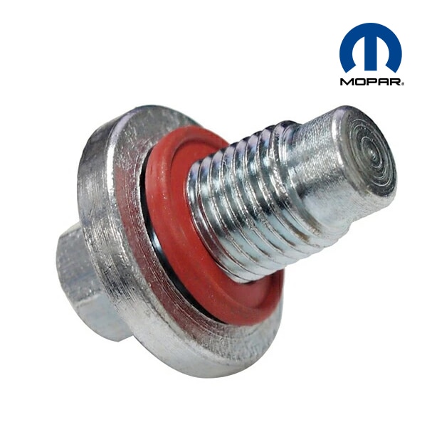 MOPAR純正 エンジンオイルパン ドレンボルト ドレンプラグ パッキン付 6507741AA 300C/マグナム/チャージャー/チャレンジャー/レネゲード/チェロキー/グランドチェロキー/デュランゴ/アバルト/フィアット 等