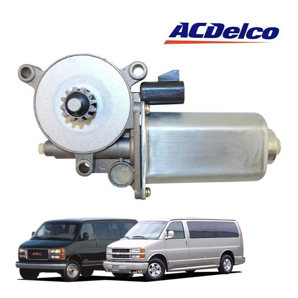 【ACDELCO 正規品】96-02y シボレー エクスプレス GMC サバナ P/Wモーター 11M27 フロント 左側