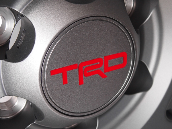 USトヨタ純正 TRD 17インチホイール マットグレー ガンメタ PTR20-35110-GR 4本セット TRDロゴ入 JWL刻印あり TOYOTA FJクルーザー GSJ150W | ランドクルーザー ランクル プラド 150系 | ハイラックスサーフ 215系 他