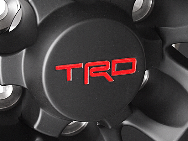 USトヨタ純正 TRD 16インチホイール マットブラック PTR20-35080 4本セット TRDロゴ入 JWL刻印あり TOYOTA FJクルーザー GSJ150W | 01-18y タコマ 他