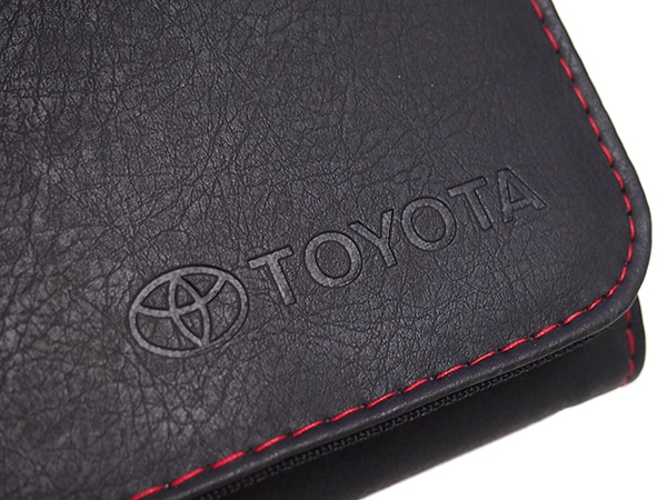 USトヨタ純正 オーナーズマニュアルケース(取扱説明書・車検証入れ) FJクルーザー タンドラ ランドクルーザー プラド ハイラックス RAV4 プリウス