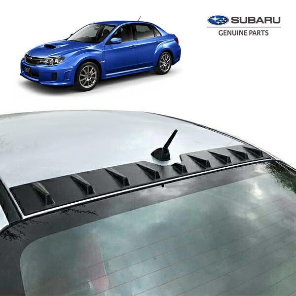 USスバル純正 インプレッサWRX STI GV系 ボルテックスジェネレーター ブラック ABS製 ルーフスポイラー シャークフィン 北米仕様 USDM