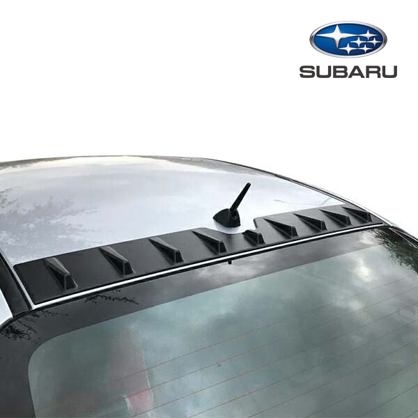 USスバル純正 インプレッサWRX STI GV系 ボルテックスジェネレーター ブラック ABS製 ルーフスポイラー シャークフィン 北米仕様 USDM