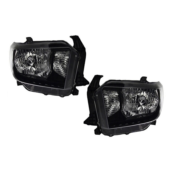 14-17y トヨタ タンドラ 純正 ヘッドライト(ブラック)/TRD PRO