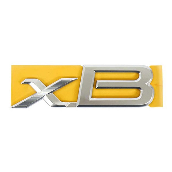 USサイオン純正 トヨタ TOYOTA bB 30系 平成12年2月-平成17年12月 カローラルミオン 150系 平成19年10月-平成28年1月 SCION xB リアエンブレム xBロゴ 両面テープ リアゲート テールゲート US仕様 北米仕様 USDM