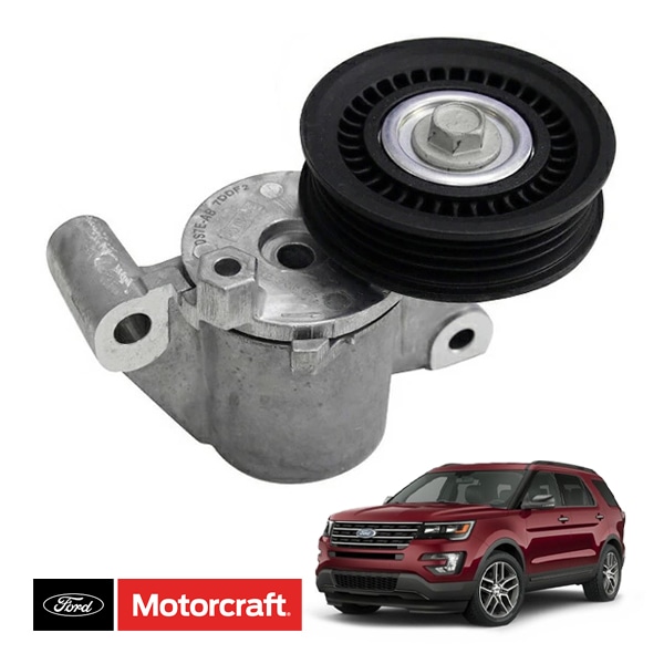 【Motorcraft 正規品】14-18y フォード エクスプローラー 2.0L 2.3L オートファンベルトテンショナー BT-121 モータークラフト 