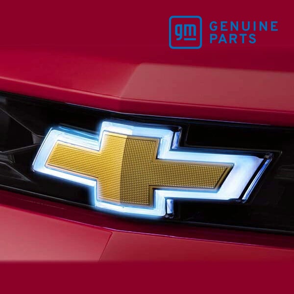 GM純正 16-18y シボレー カマロ LS LT SS ZL1 イルミネーテッド ボウタイ エンブレムキット フロントグリル用 イルミネーション 発光 23380121