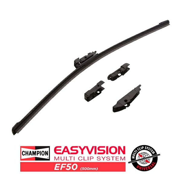 CHAMPION チャンピオン イージーヴィジョンワイパーブレード EF50(500mm)（08-12y フォード エスケープ Fr左右、10-16y マスタング Fr右、15-16y ジープ レネゲード Fr左）
