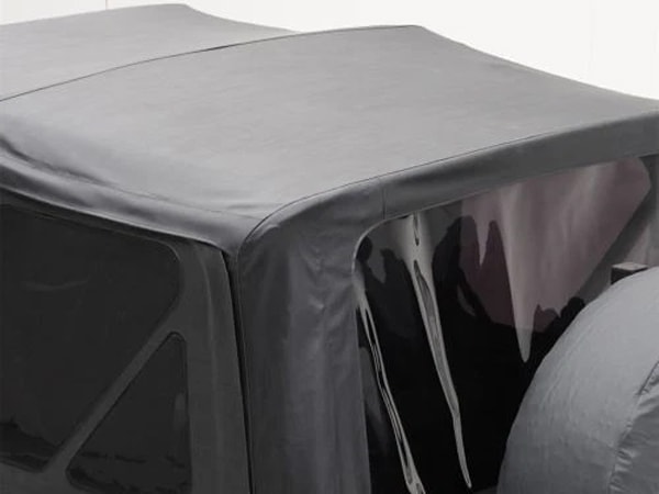 【Smittybilt 正規品】ジープ JEEP 10-18y JK ラングラー 2ドア用 後期 OEM交換用 ソフトトップ 幌 スモークウィンドウ付 ブラックダイアモンド 9075235 スミッティビルト