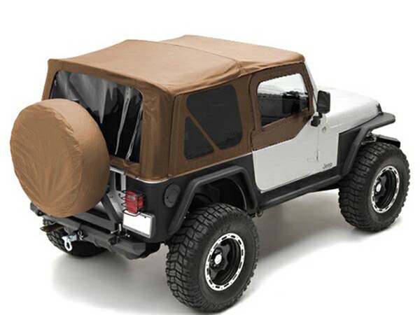 【Smittybilt 正規品】97-06y ジープ TJ ラングラーソフトトップキット 幌 スパイスデニム 9970217 スミッティビルト
