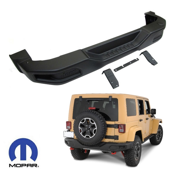 MOPAR純正 10th Anniversary Rubicon 10周年アニバーサリー ルビコン リアバンパー スチールバンパー 82213654 ジープ JK ラングラー 2ドア/4ドア