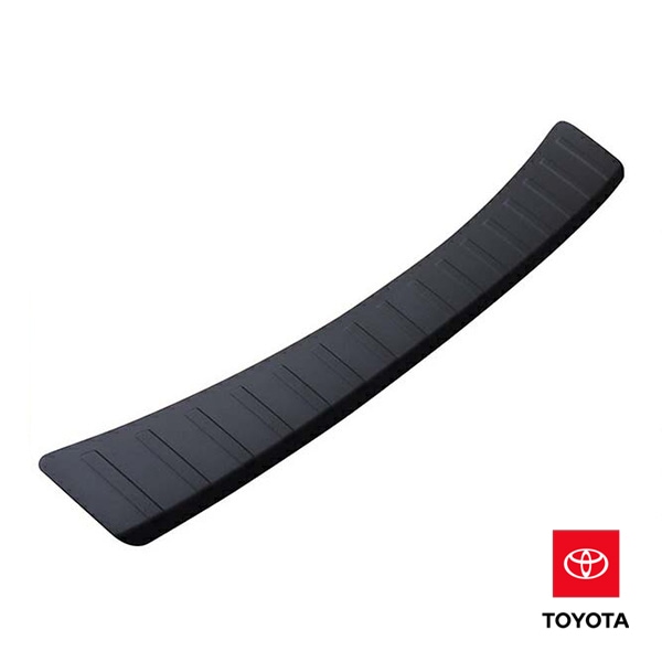 USトヨタ純正 リア バンパープロテクター バンパーガード ステップガード ガーニッシュ ブラック 樹脂製 傷防止 保護 トヨタ カロースポーツ 210系 NRE/ZWE/MZEA系