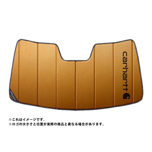 【CoverCraft 正規品】 専用設計 サンシェード ブロンズ 吸盤不要 折りたたみ式 08-11y JEEP ジープ WH グランドチェロキー Carhartt カーハートコラボ仕様 カバークラフト ［真夏もへたらない3層構造で断熱効果抜群］ 