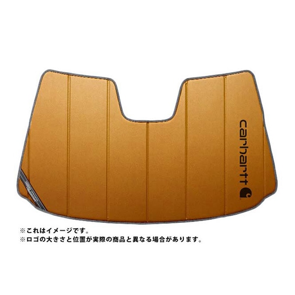 【CoverCraft 正規品】 専用設計 サンシェード ブロンズ 吸盤不要 折りたたみ式 レクサス UX200/250h 10系 Carhartt カーハートコラボ仕様 カバークラフト ［真夏もへたらない3層構造で断熱効果抜群］